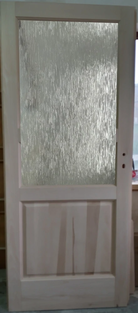 Dveře inter. bukové prosklené