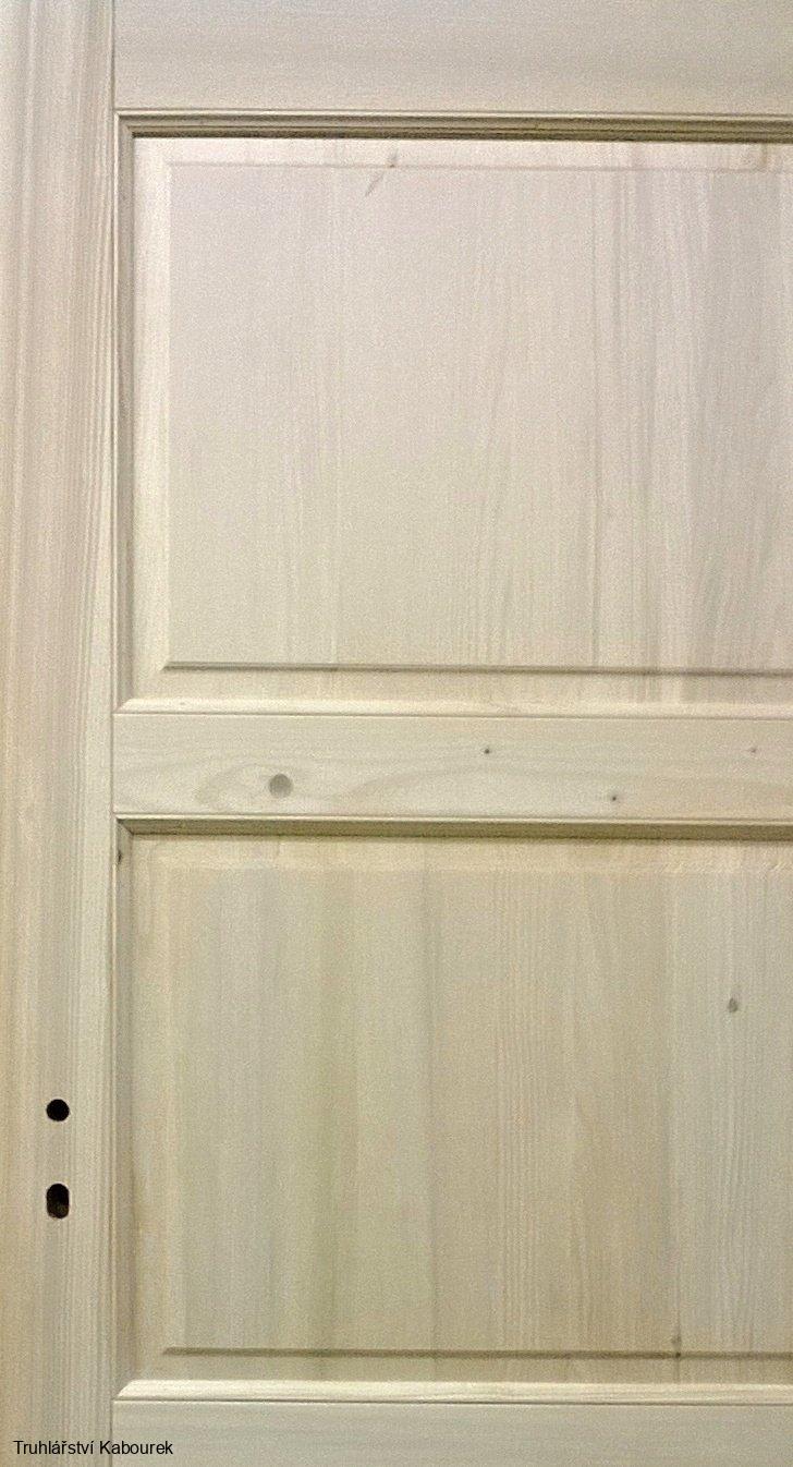 Dveře int. smrkové plné 