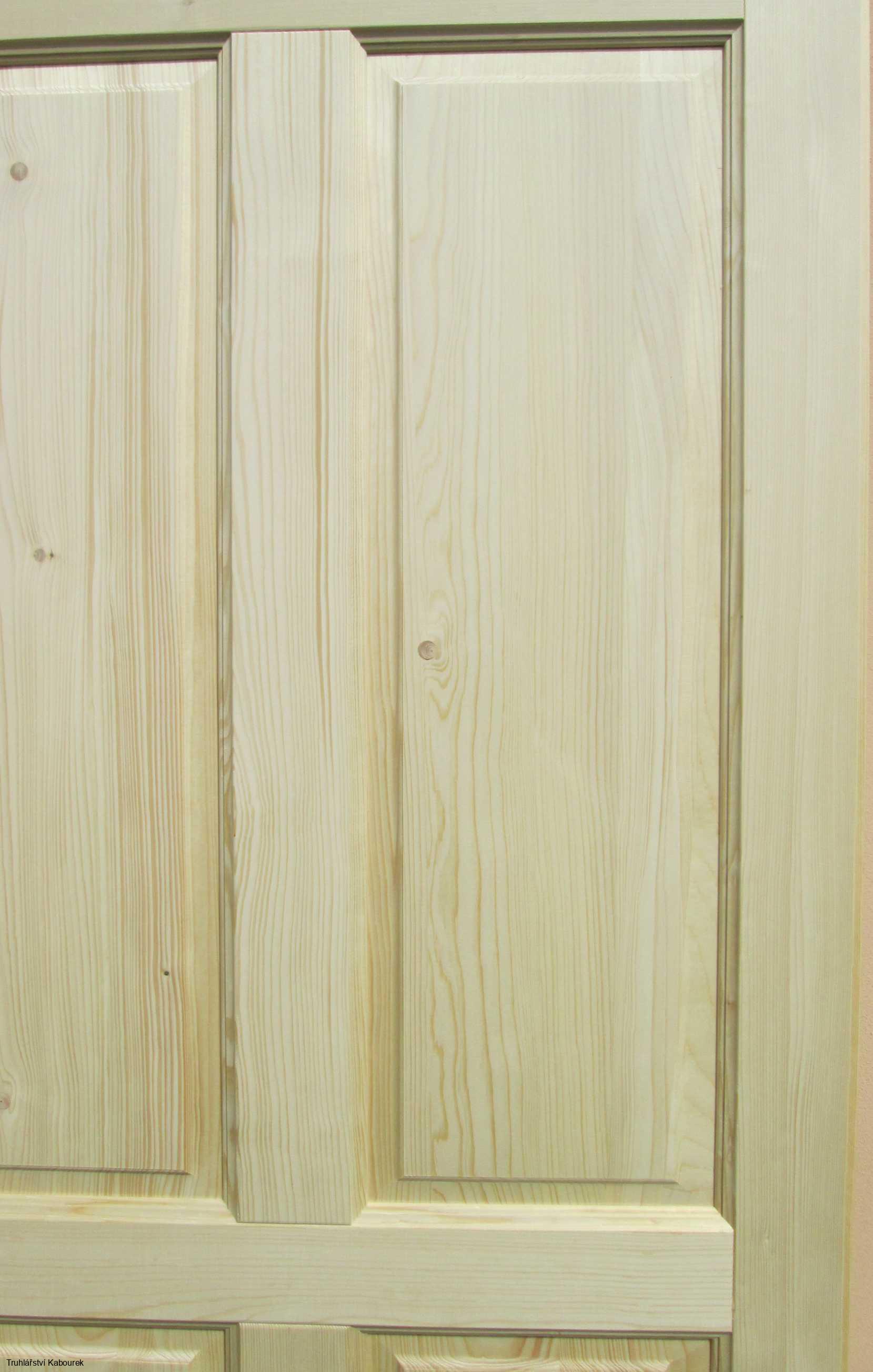 Dveře int. smrkové plné 