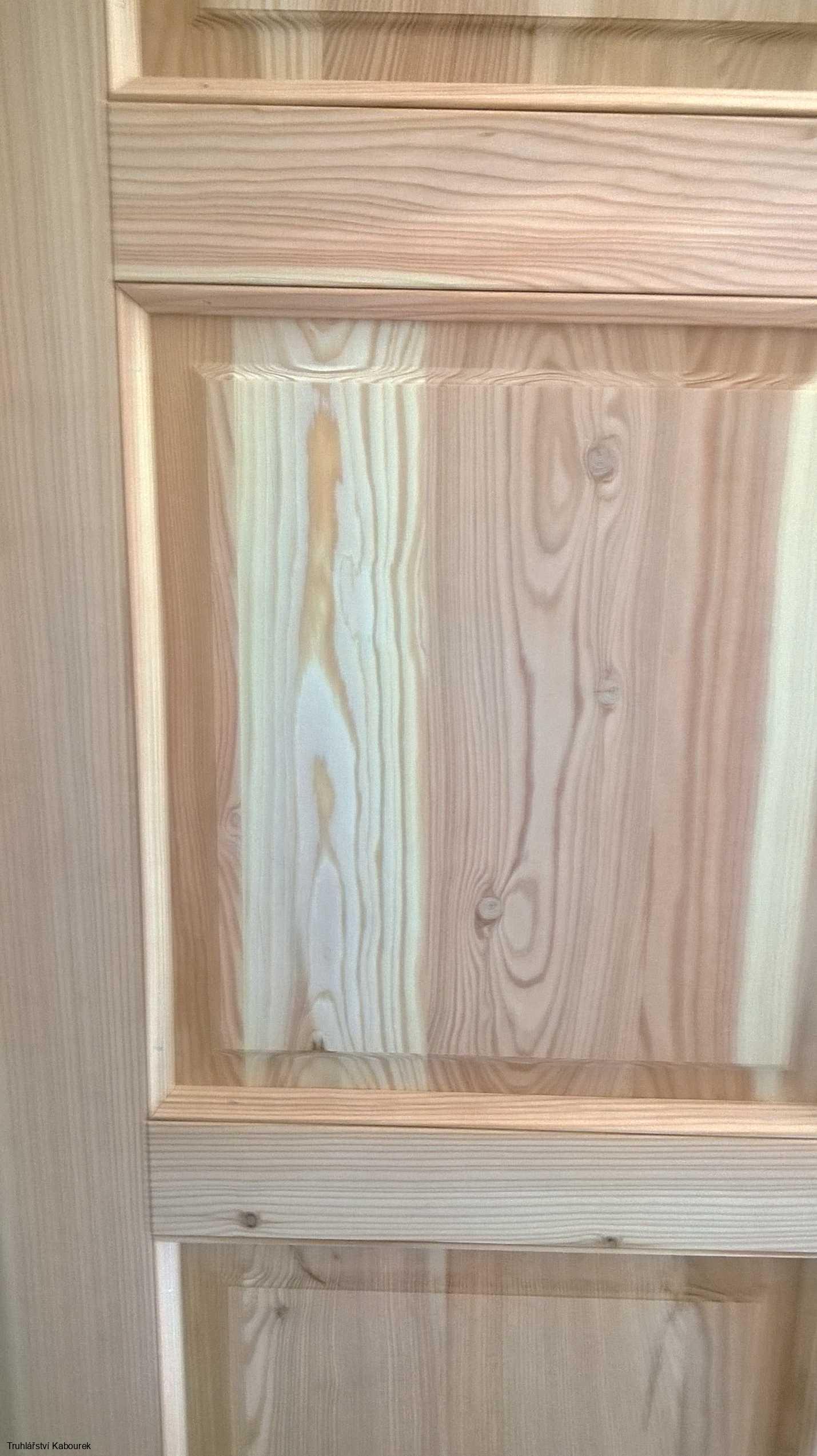 Dveře int. modřínové plné 