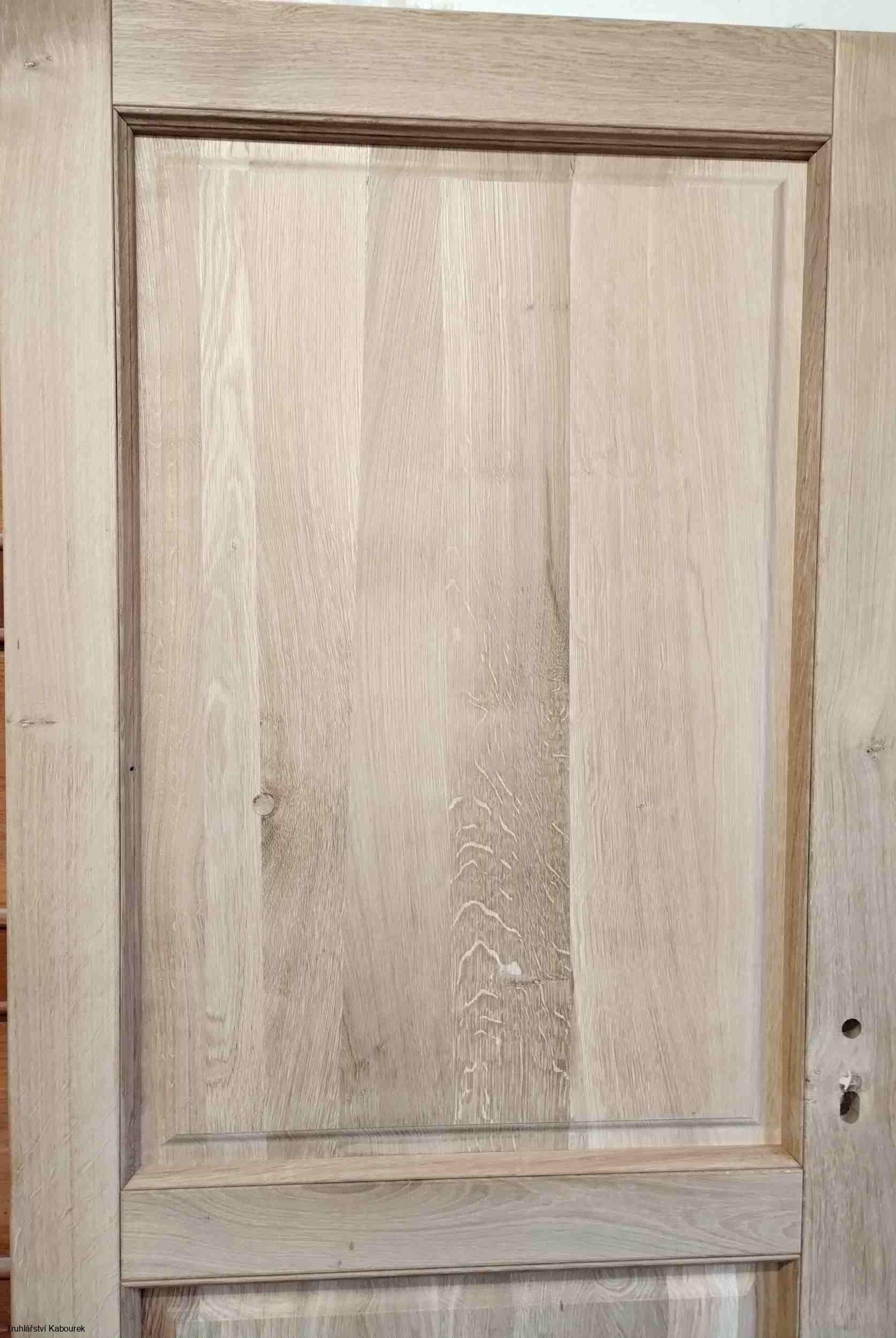 Dveře int. dubové plné