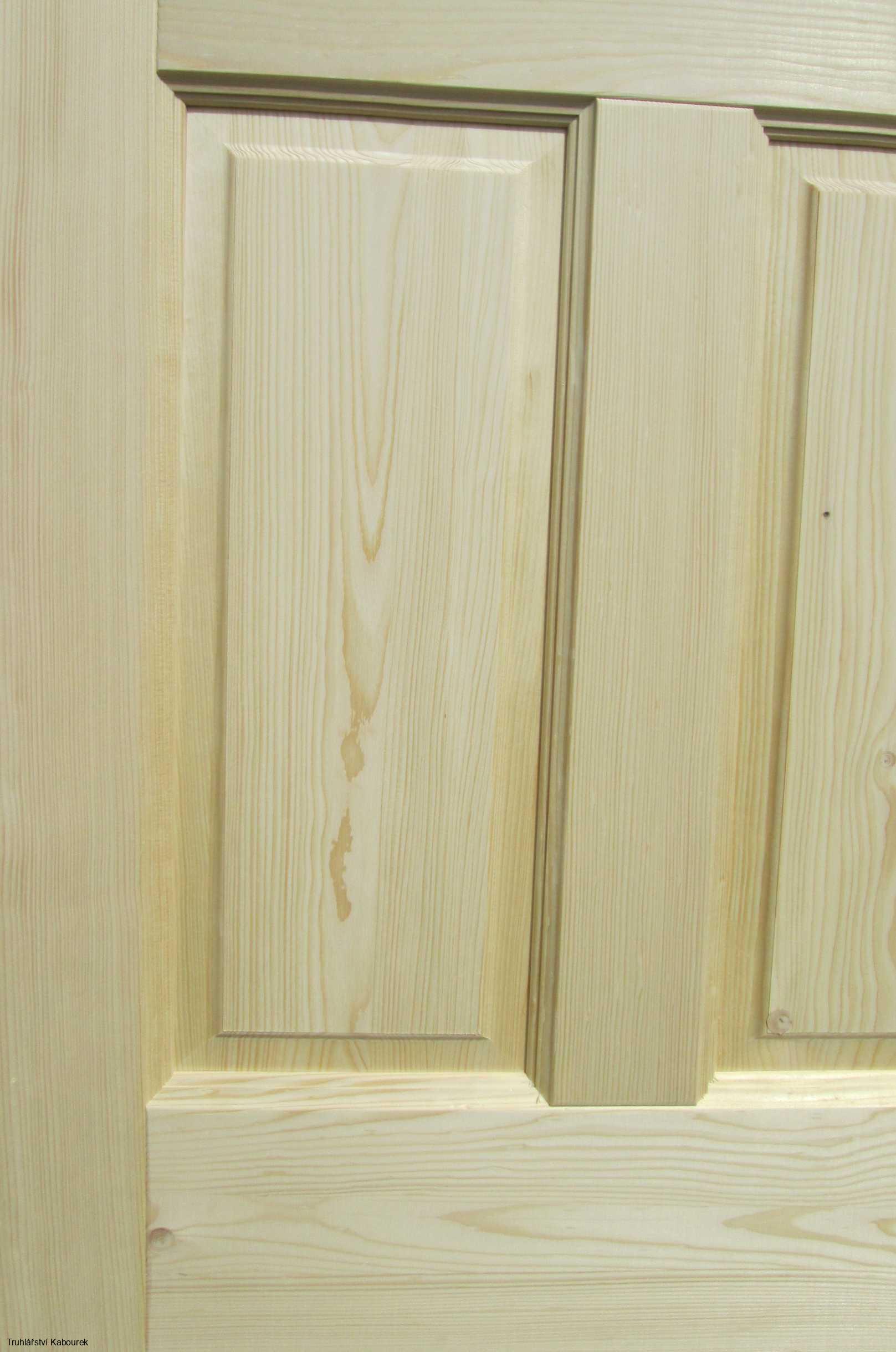 Dveře int. smrkové plné 