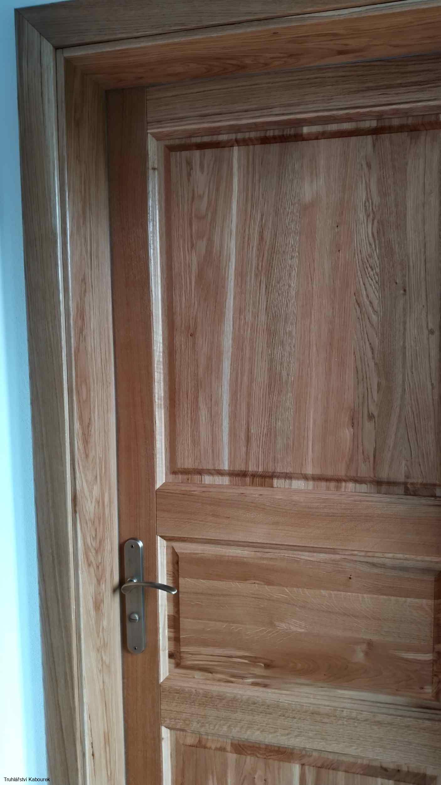 Dveře int. dubové plné