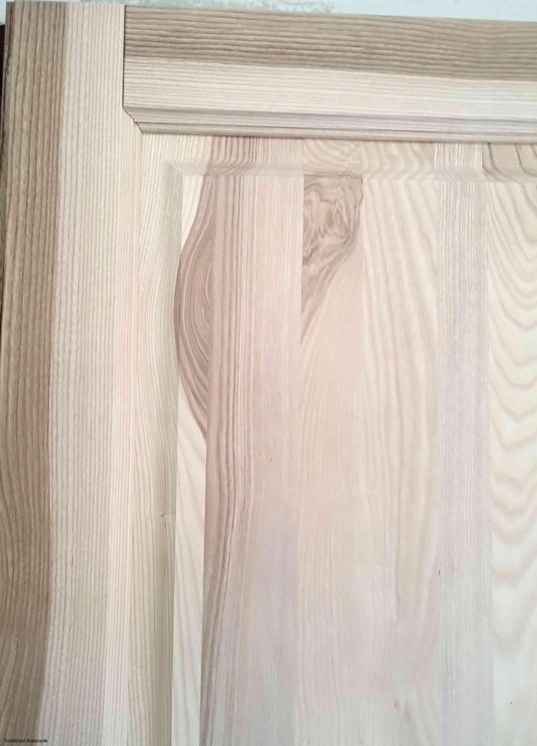 Dveře int. jasanové plné 