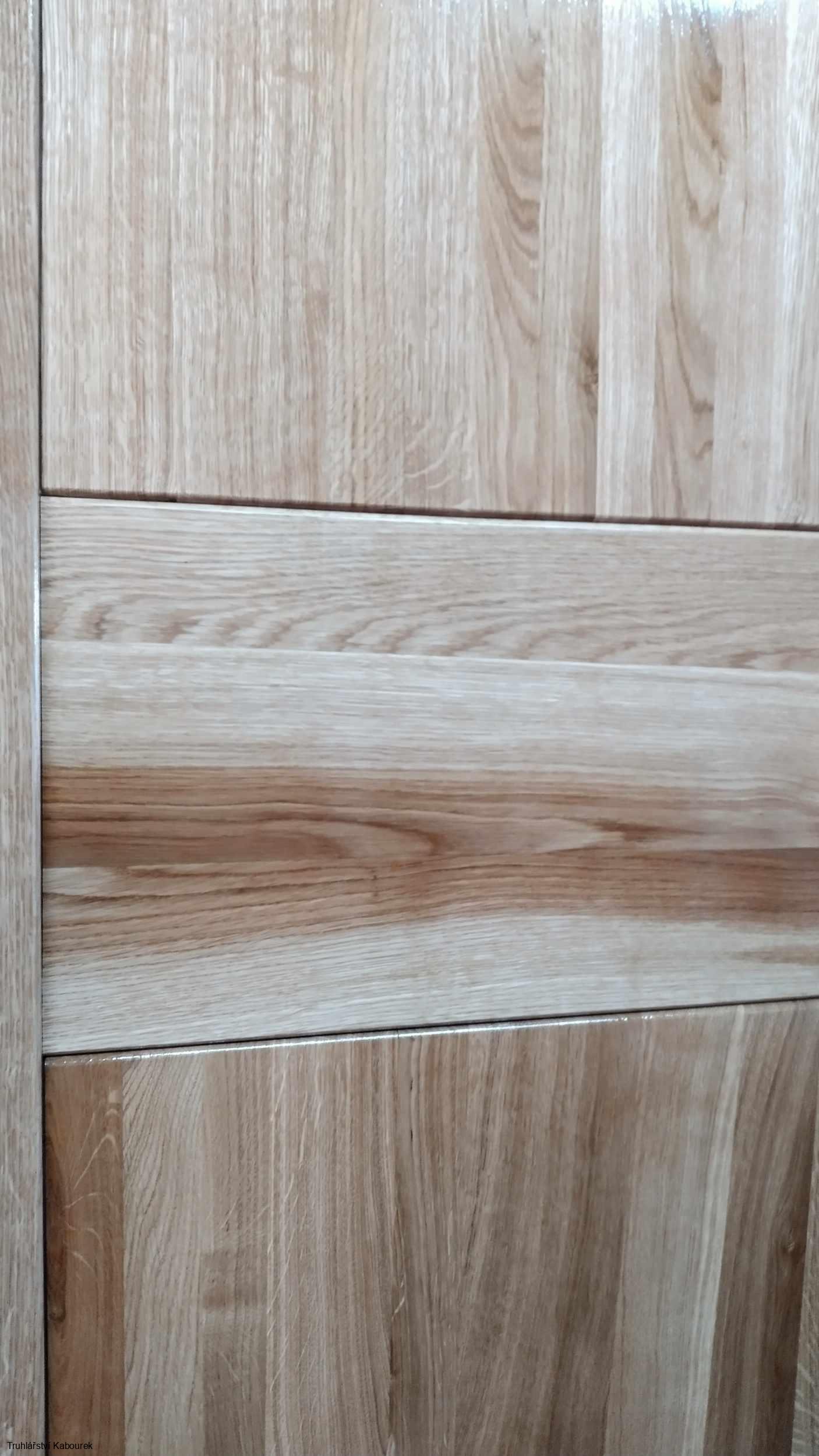 Dveře int. dubové plné mozaika