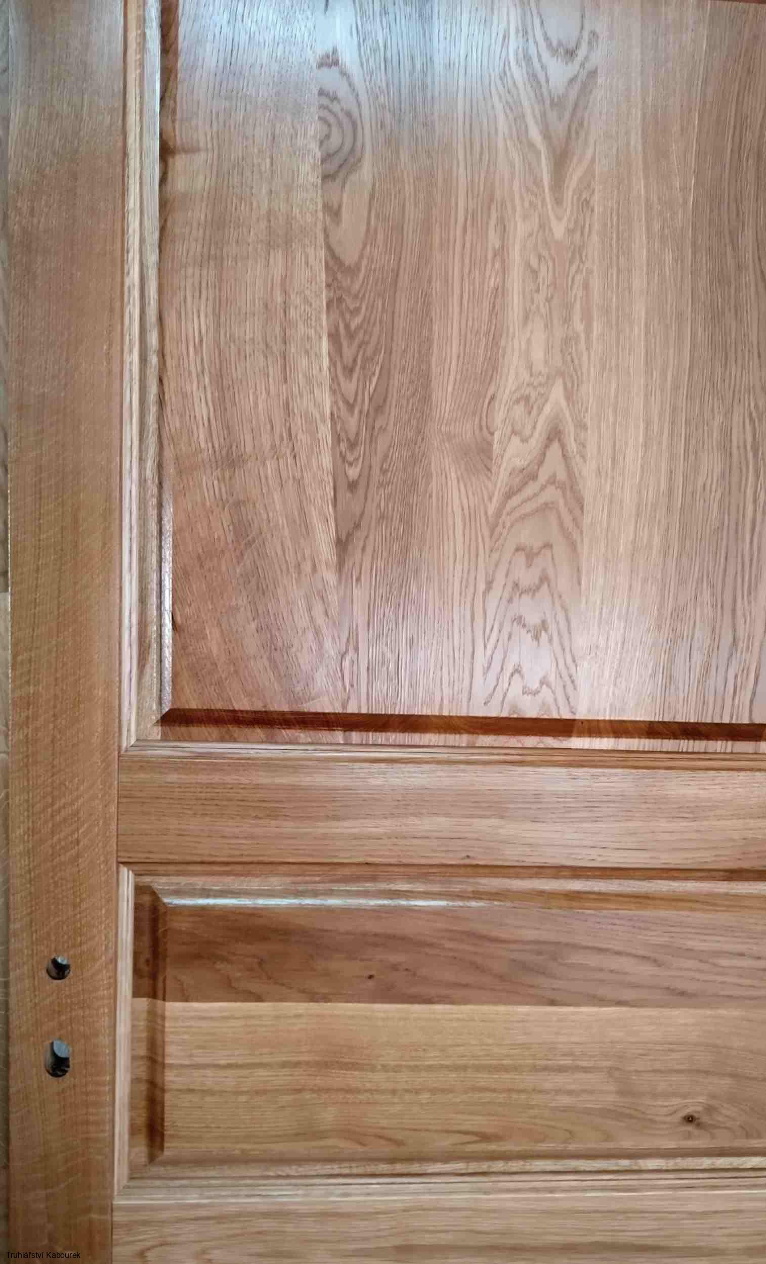 Dveře int. dubové plné