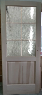 Dveře int. bukové prosklené