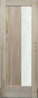 Dveře interiérové-soft-bukové částečně prosklené